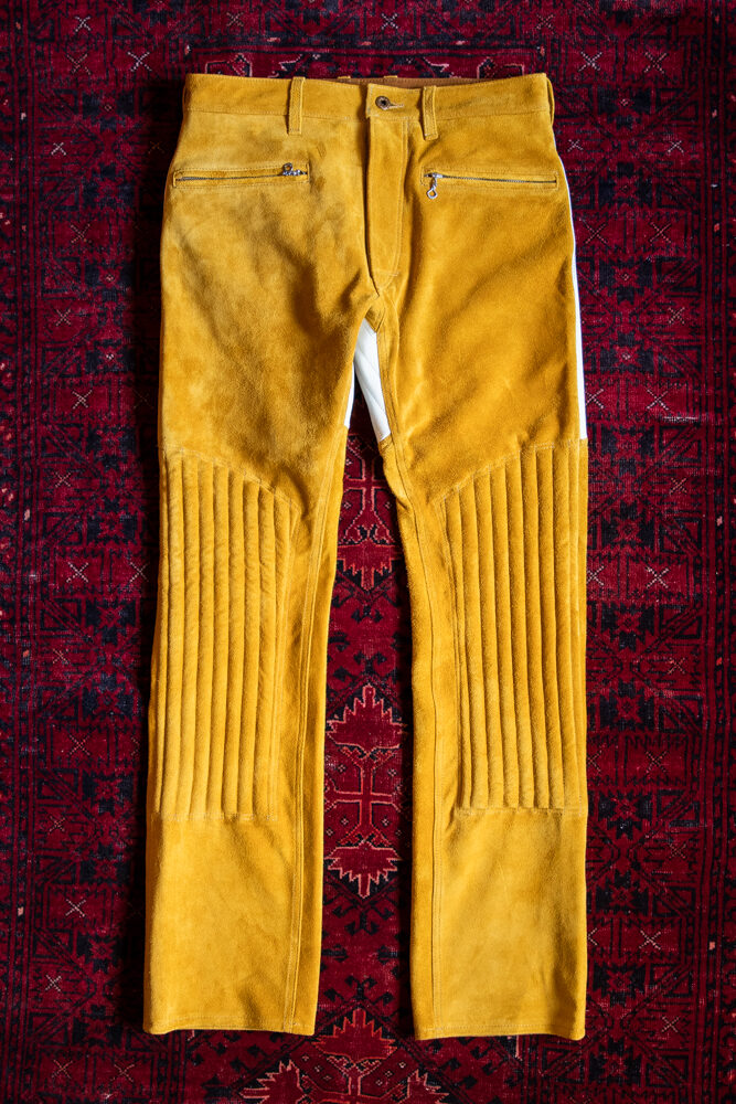 PADDED SUEDE LEATHER PANTS / 完全なる改造 – GERUGA